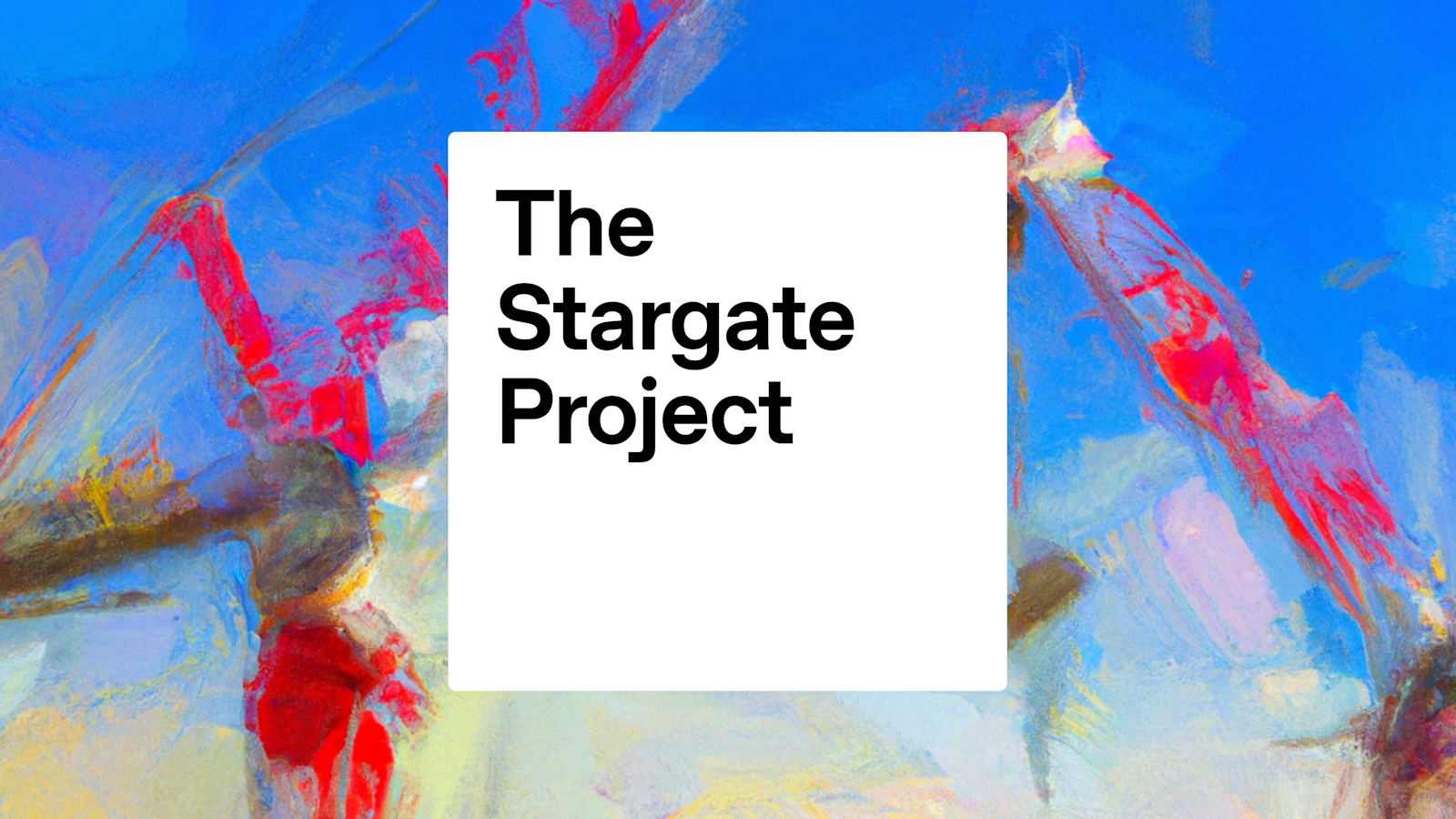 Stargate AI Project: Tech Giants Launch $500bn Investment stargate-ai-project.jpg